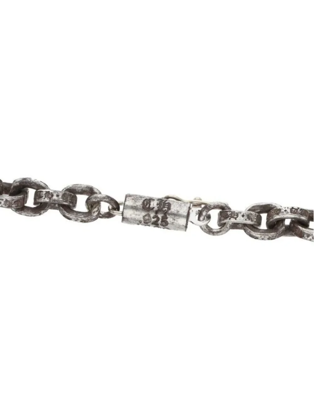 Chrome Hearts Paper Chain 30 Silver Necklace